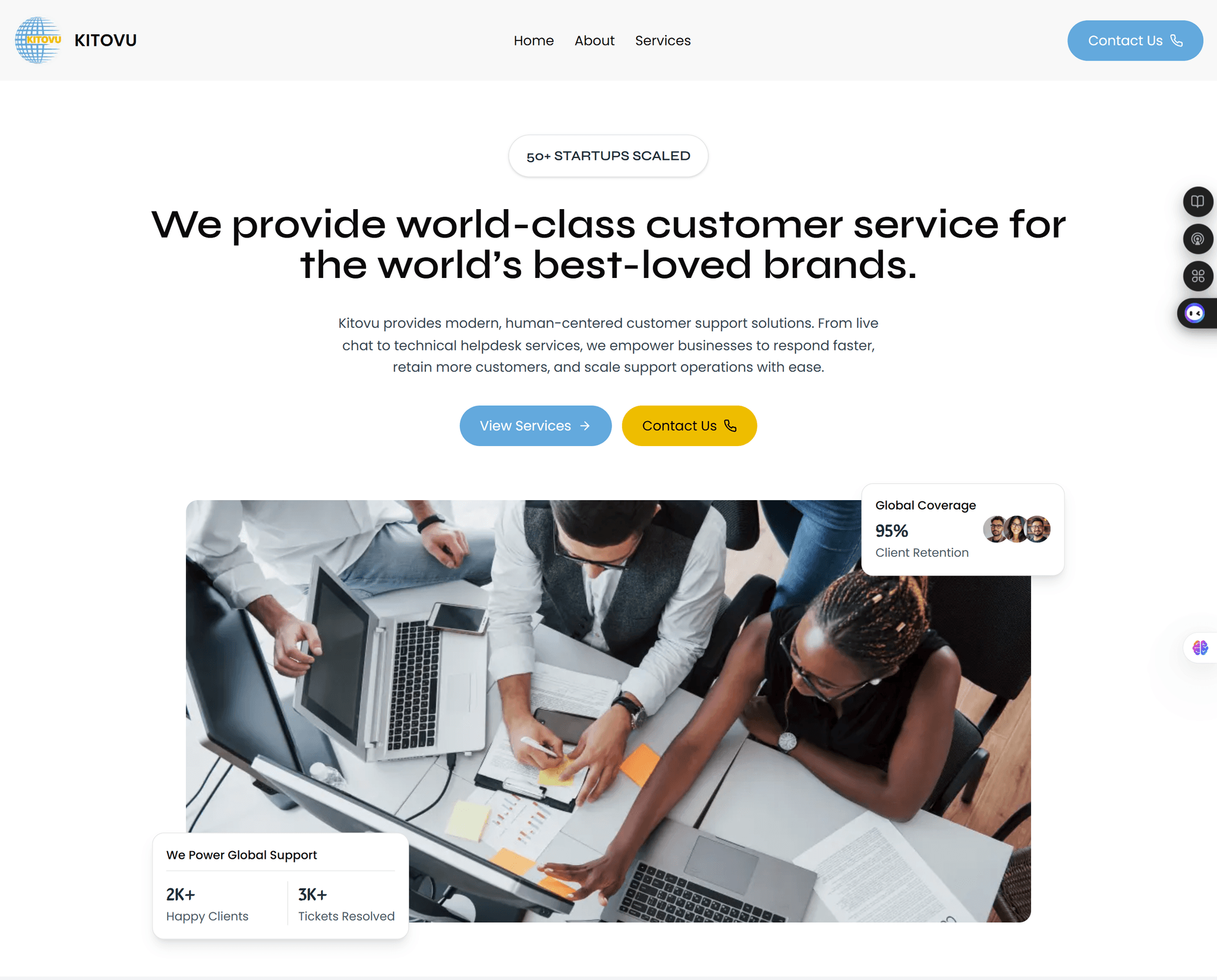 Kitovu Hub - Customer Support Platform
